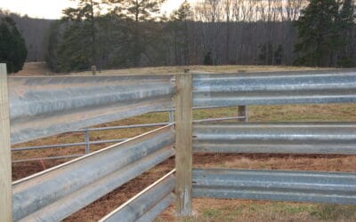 The Efficiency of Using Used Guardrails in Farming and Construction